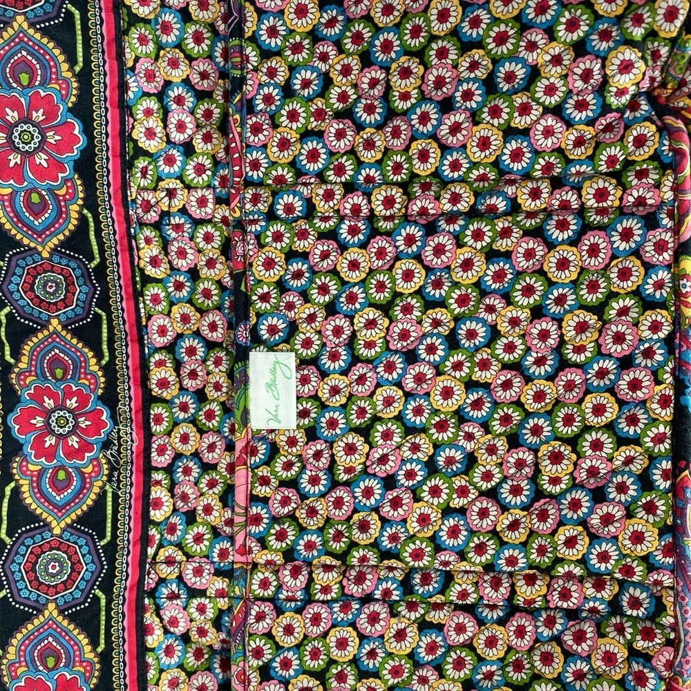 Vera Bradley RETIRED Persian Paisley Tote - Picture 7 of 10